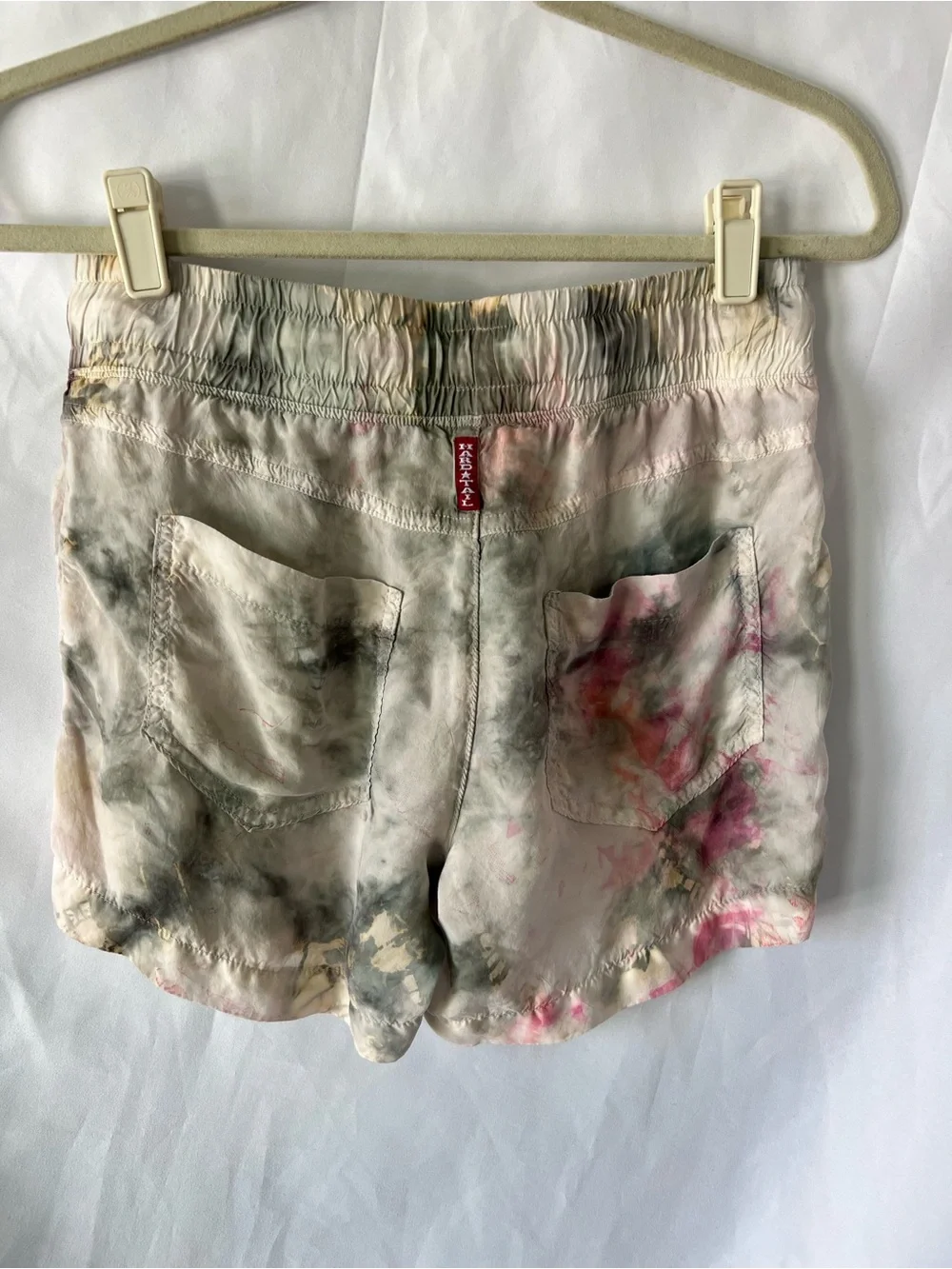 NWT Women’s HARD TAIL Tie Dye 100% Cupra Shorts